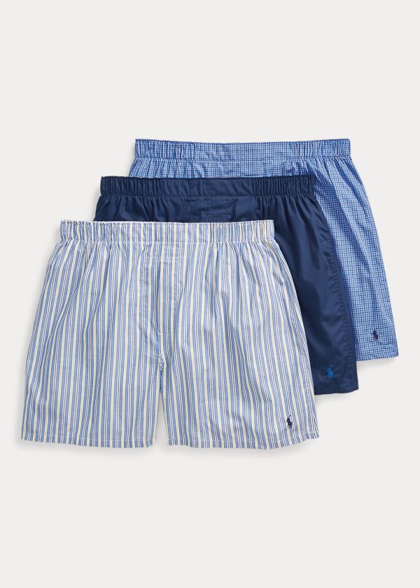 Men's Polo Ralph Lauren Classic Fit 3-Pack Boxers | 856094BZT